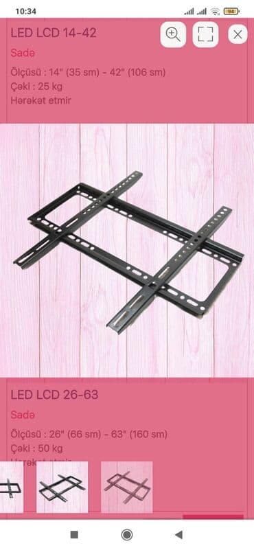 krosno tv: Yalniz bi̇zdə. 85 dyümə kimi yəni 216 sm tv üçün yalnız 15 dərəcə — 5