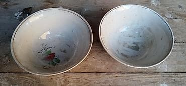 qedim kilim: Kasalar, rəng - Ağ, Farfor — 7