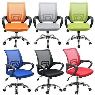 kreslo gence: Yeni, Təkərli, Qolları tənzimlənmir, Parça — 1