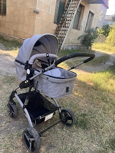 araba: Uşaq arabası və beşik tipli lyulka ilə komplekt - Tip: 2-in-1 arabası — 2