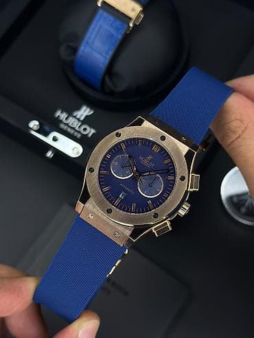 Saat dəstləri: Hublot Classic Fusion Chronograph – mavi temalı dəst - Korpus — 8
