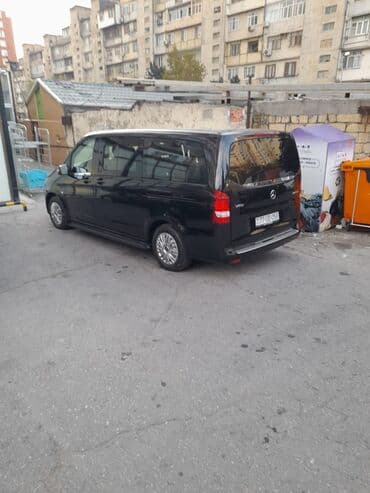 мерс сапог дубль кабина: Mercedes-Benz Vito, qara rəng. 2019-cu il motor 2.2. Qiymət 54000 — 7