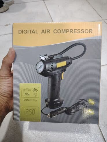 Motonəqliyyat: Rəqəmsal Hava Kompressoru - Avtomobil, motosiklet, velosiped — 1