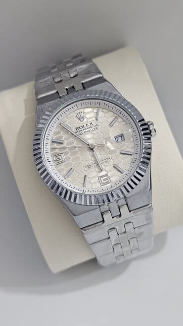 bovet saat qiymeti: Yeni, Qol saatı, Rolex, rəng - Gümüşü — 4