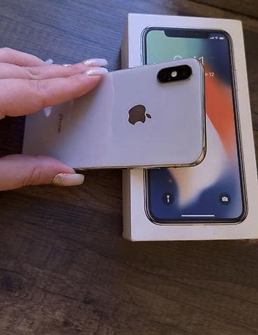 iphone 5 satilir: IPhone X, 64 GB, Gümüşü, Face ID — 3