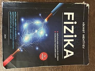 Məhsul: “Fizika – Abituriyentlər üçün tapşırıqlar toplusu” — 2
