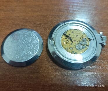 старинные напольные часы для дома: Kişi cib saatı – mexaniki, 23 daşlı - Klassik cib saatı, metal korpus — 2