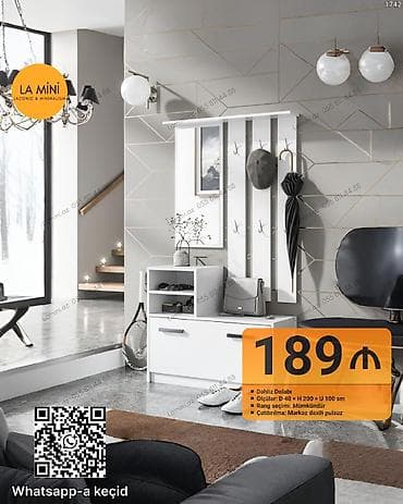 qapı: 1 qapı, Güzgülü, Ağ, Açılan, Düz dolab — 1