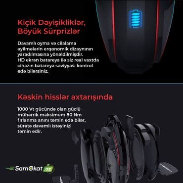 scutur: Elektrik təktəkər Inmotion V8F EUC моноколесо 💥Samokat.Az-dan💥 — 2