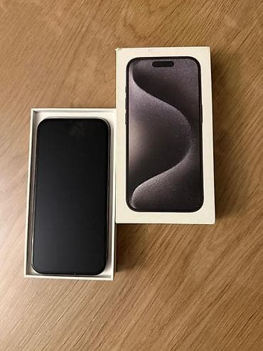 i̇phone pro: IPhone 15 Pro, 256 GB, Black Titanium, Face ID — 4