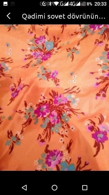 Sovet dövrünün ipəyi cəmi 7.30 eni 1.50