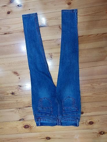 prada eynək qiyməti: C*L*R markalı qadın cins şalvar - Model: dar/skinny kəsim - Rəng — 3