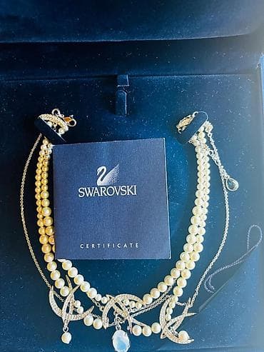 hicab bas ortukleri: Boyunbağı, Swarovski — 2