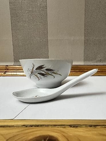 çex qablar: Sup qabları, 6 ədədli dəst, rəng - Ağ, Farfor — 2