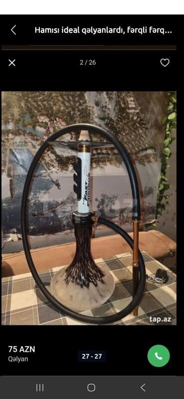 lalafo qəlyan: Hamısı ideal qəlyanlardı, fərqli fərqli madellərdi hərəsinin öz — 11