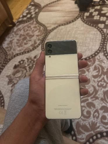 Elektronika: Samsung Z Flip, 128 GB, rəng - Qızılı, Barmaq izi — 3