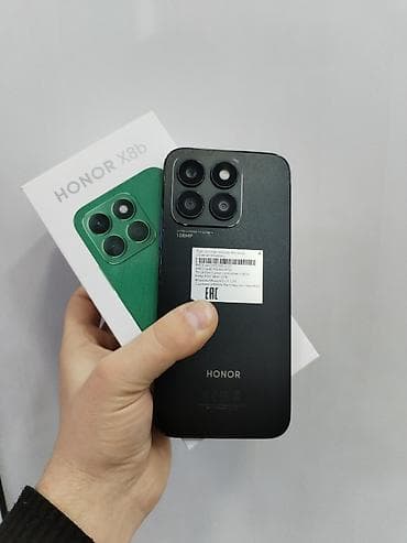 Honor X8b, 256 GB, rəng - Qara, Zəmanət, Sensor, Barmaq izi