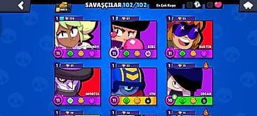 se pro: Brawl Stars oyun hesabı – yüksək səviyyəli və zəngin resurslu — 2