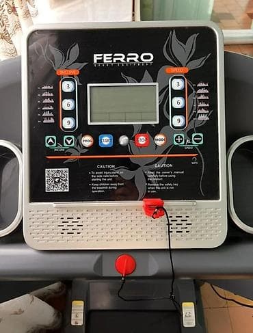 Ferro Sport Equipment qaçış trenajoru - Elektrikli qaçış yolu — 3
