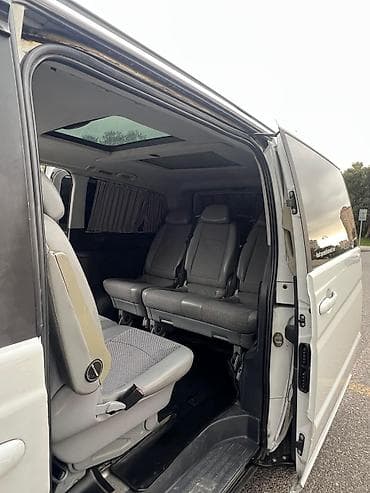afdobus satiram dizel: Mercedes-Benz Viano, ağ rəng, 7 yerlik rahat salon. Texniki və — 4
