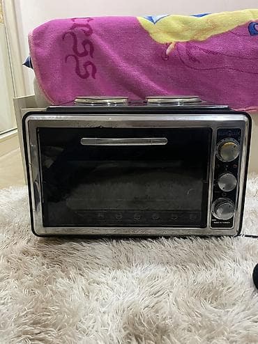 elektrikli soba eurolux: Duxovka Eurolux, Elektrik, rəng - Qara, Ayrıca dayanan, İşlənmiş — 1