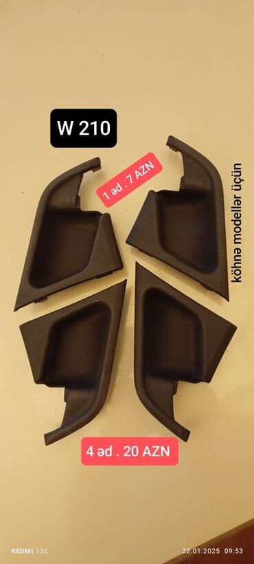 yeşqa mersedes: Mercedes Benz salon aksesuarları . Qiyməti malın üzərində qeyd olunub — 10