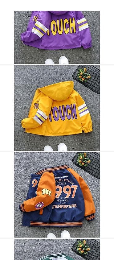 теплая верхняя одежда: Uşaq qış üst geyimləri kolleksiyası Məhsul təsviri: - Qız və oğlan — 3