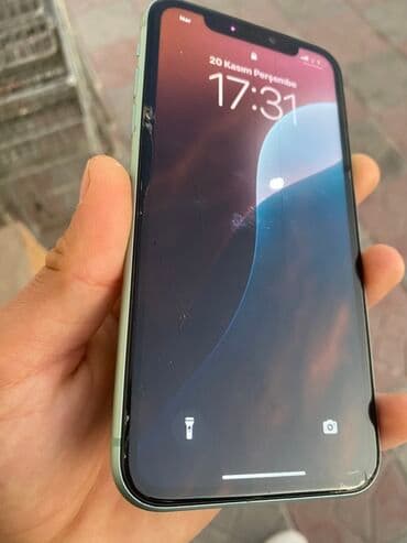 irşad telecom iphone 8: IPhone 11, 64 GB, Yaşıl — 7
