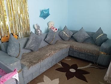 Künc divan, İşlənmiş, Açılmayan, Bazasız, Vеlur parça, Çatdırılma yoxdur