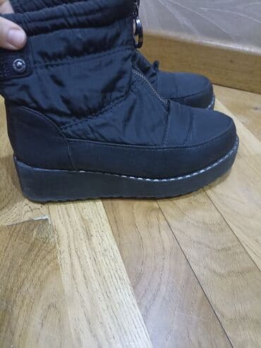 brend qadin ayaqqabilari: Ölçü: 39, rəng - Qara, İşlənmiş — 3