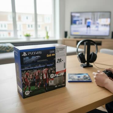 azerbaycan ps5 fiyat 2023: Sony PlayStation 5 (PS5) – EA Sports FC 26 bundle - 825 GB SSD yaddaş — 2