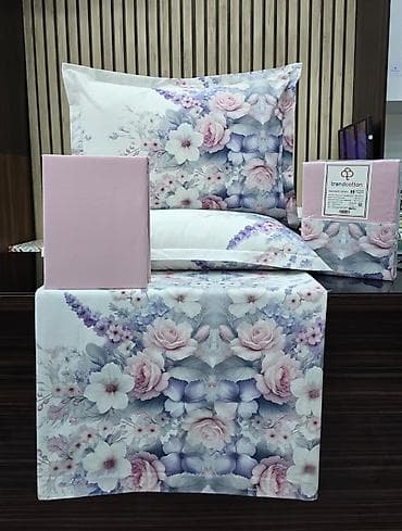annaberry ev tekstil: Yeni Böyüklər üçün İki nəfərlik Pambıq Pastel dəsti, Ödənişli çatdırılma, Rayonlara çatdırılma — 3