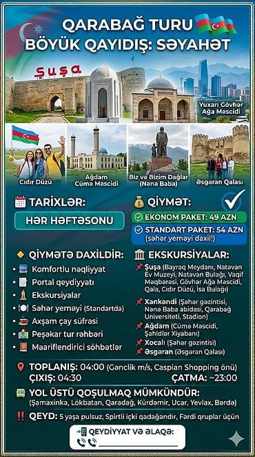 Tur paketləri – təcrübəli bələdçi ilə ekskursiyalar, nəqliyyat və — 8