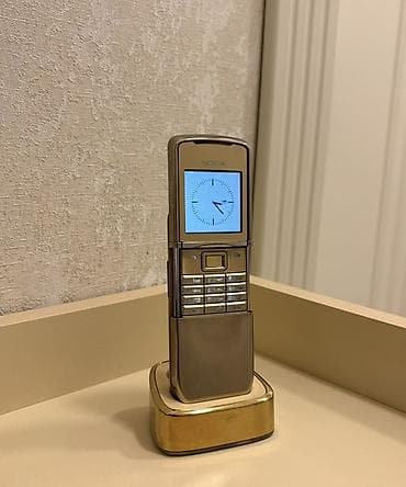 Nokia 8 Sirocco, rəng - Qızılı, Düyməli, Zəmanət