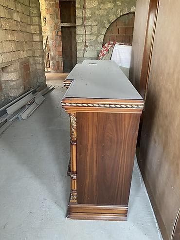 stul: Klassik üslubda işlənmiş mebel dəsti (qonaq otağı üçün) Masanin — 9