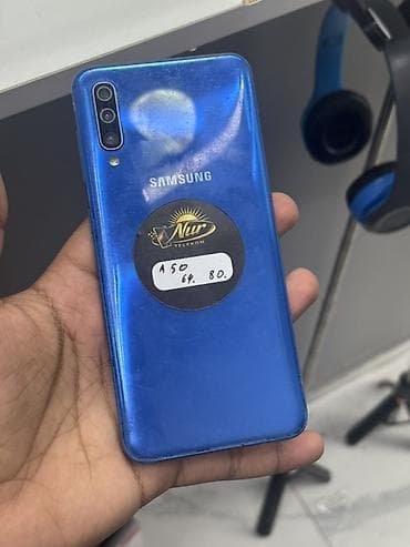 ryzen 5 3600: Samsung Galaxy A50, 64 GB, rəng - Mavi, Barmaq izi — 1