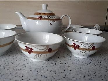 Çay dəsti, Farfor, 6 nəfərlik — 3