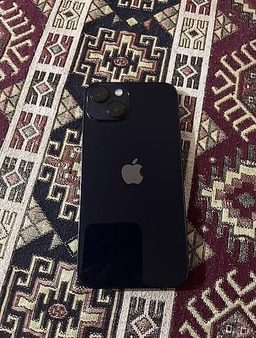 IPhone 13, 128 GB, Midnight, Zəmanət, Simsiz şarj, Face ID