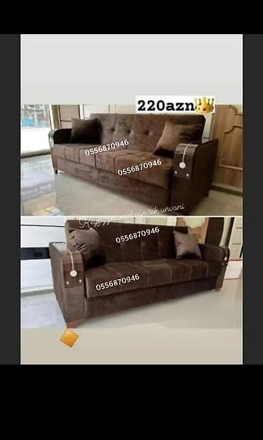 Divan, Yeni, Açılan, Bazalı, Vеlur parça, Ödənişli çatdırılma