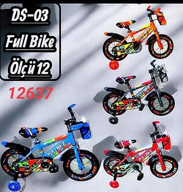 uşaq velsopedi: Yeni İki təkərli Uşaq velosipedi 12", sürətlərin sayı: 1, Ünvandan götürmə — 5