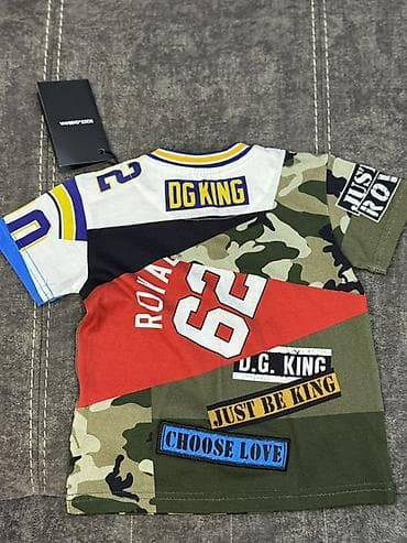 Dəstlər: Futbolka, Uniseks, 6 - 9 ay — 2