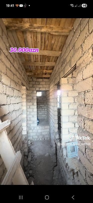 zigda heyet evi: Binə 3 otaqlı, 95 kv. m, Kredit yoxdur, Təmirsiz — 2