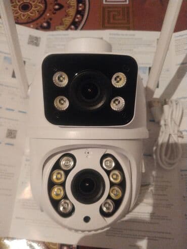 камера видеонаблюдения: WİFİ KAMERA Ajax tərəfindən istehsal edilmiş silindrik formalı — 8