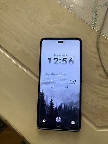 hp 15 da 2199: Honor Magic 5 Pro, 256 GB, rəng - Qara, Barmaq izi — 3