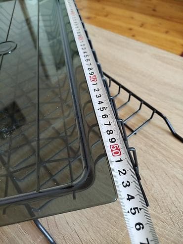 Mətbəx qab-qaşıq quruducusu seti - Material: metaldan hazırlanmış tel — 3