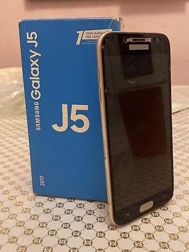 samaung a20: Samsung Galaxy J5, 16 GB, rəng - Qızılı, Barmaq izi — 4