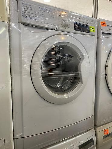 Ön yükləməli paltaryuyan maşın - Ön yükləmə tipli, iri şüşə lyuk -