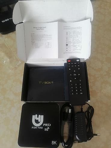 mi box baku: Yeni Smart TV boks TV box 64 GB, Android — 2