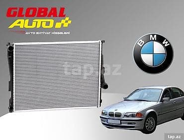 BMW E46 su radiatoru 🚘 BMW 3 E46 üçün Su Radiatoru BMW sahibləri üçün