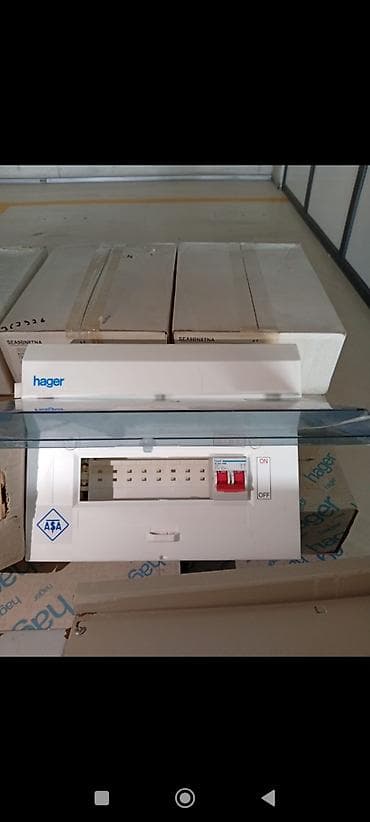 elektrik misar: Hager elektrik paylama avadanlıqları dəsti - Brend: Hager (şkaf və — 4